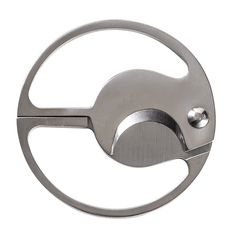 Cigar Scissors Double-Edged Round Cigar Cutter