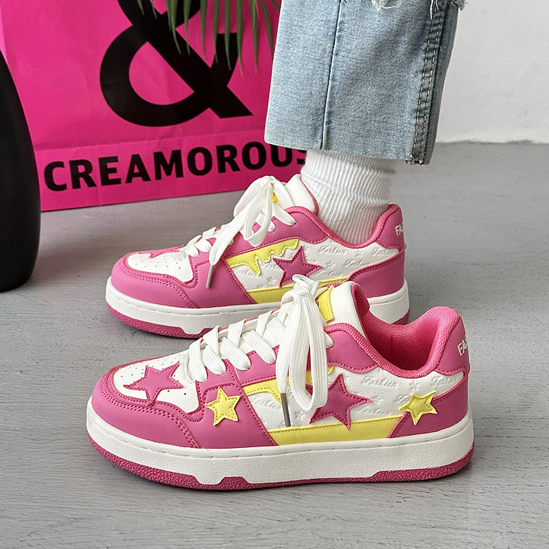Summer Retro Five-Pointed Star Sports Shoes
