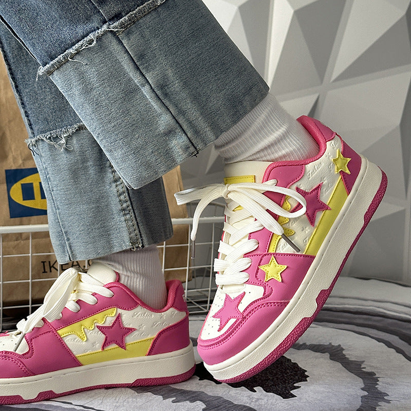 Summer Retro Five-Pointed Star Sports Shoes