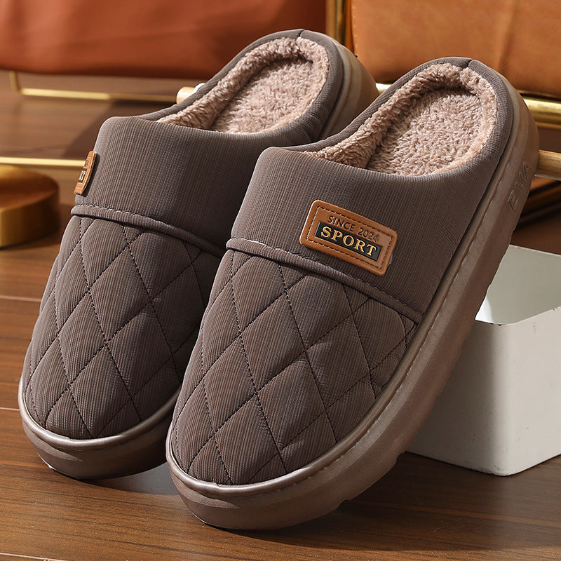 Men’s Winter Plush Home Slipper