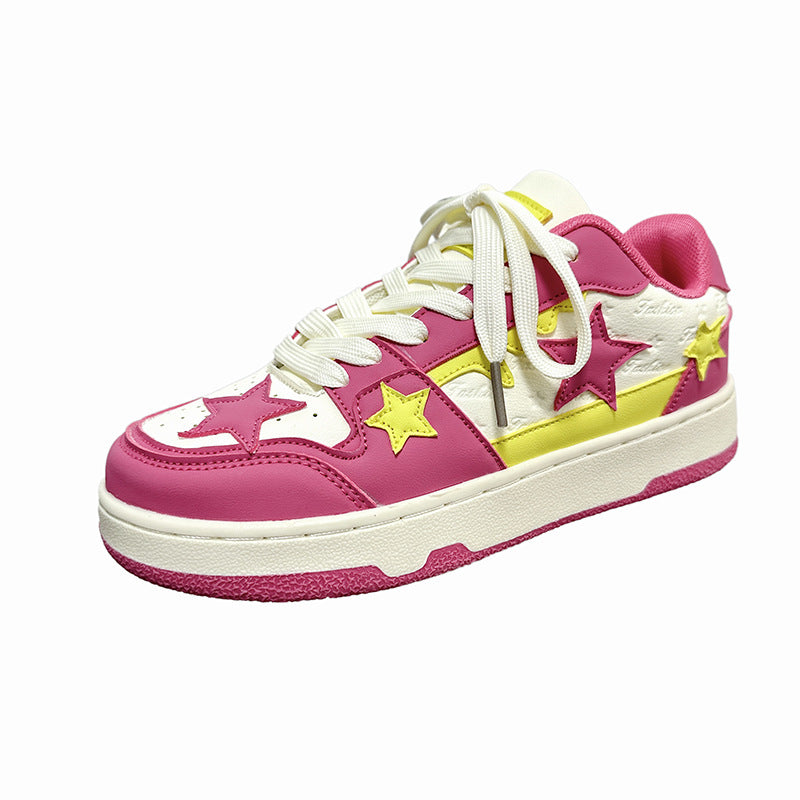 Summer Retro Five-Pointed Star Sports Shoes