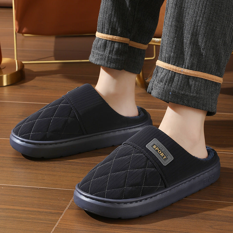 Men’s Winter Plush Home Slipper