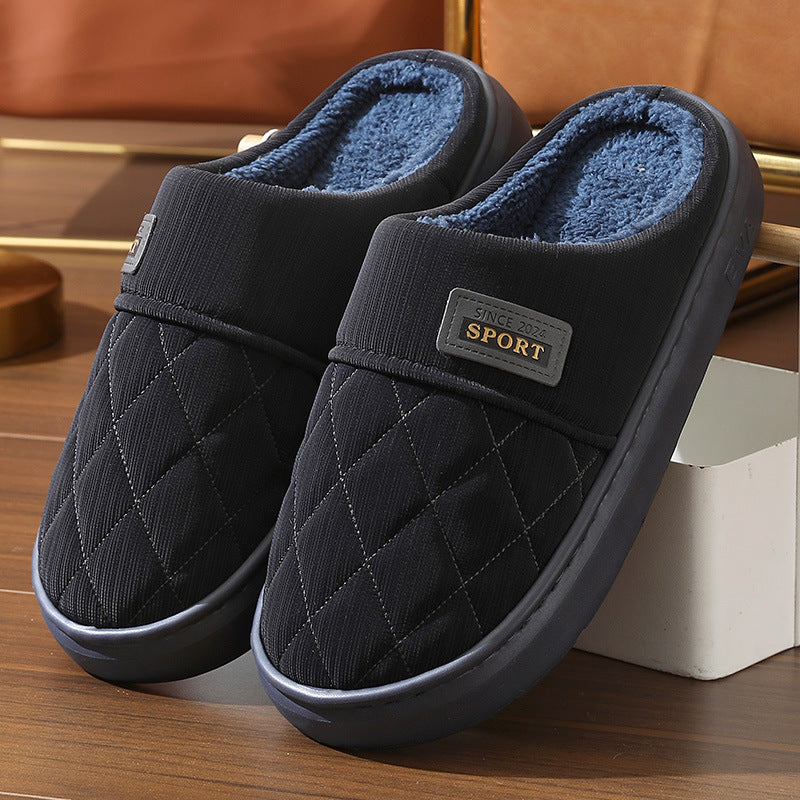 Men’s Winter Plush Home Slipper