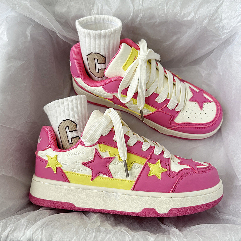 Summer Retro Five-Pointed Star Sports Shoes