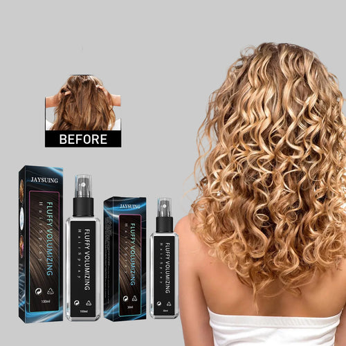 Hair setting spray with niacinamide, purslane extract and acetyl glucosamine for thicker and fuller hair